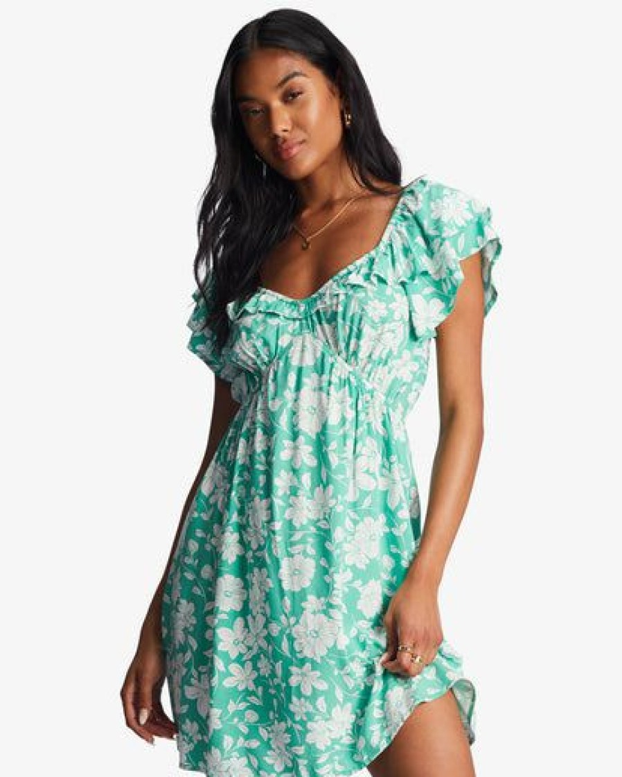 Womens Clothing * | Billabong Discount Enchant Me Dress Sweet Grass