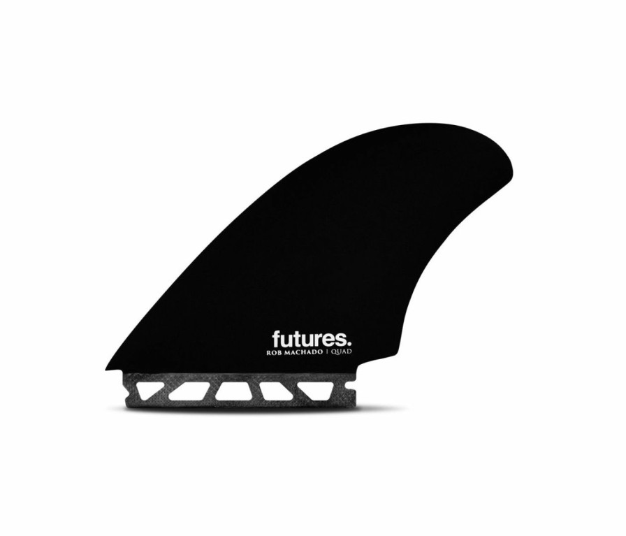 Sport * | Special Offers Futures Rob Machado Quad Fin Black Swirl