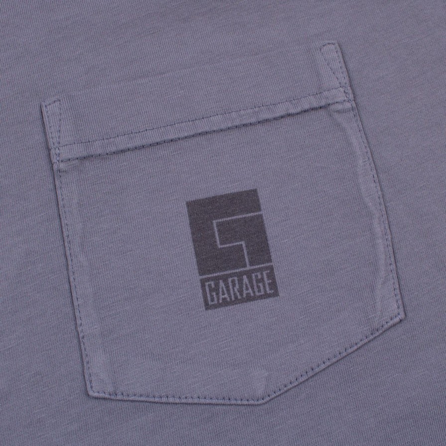 Mens Clothing * | Garage Skateshop Flash Sale Garage Block Pocket S/S Tee