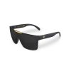 Mens Accessories * | Heat Wave Lower Prices Quatro Sunglasses In Black/Gold Black Lens