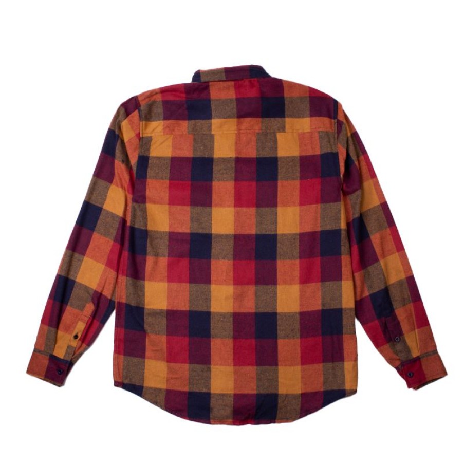 Mens Clothing * | Alton Special Pines Flannel Navy