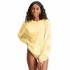 Womens Clothing * | Billabong Clearance Sale Suns Up L/S T-Shirt Pina Colada Yellow