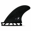 Sport * | Futures Flash Sale Future Fins Sb1 Sidebite Longboard Fins Slate/Black