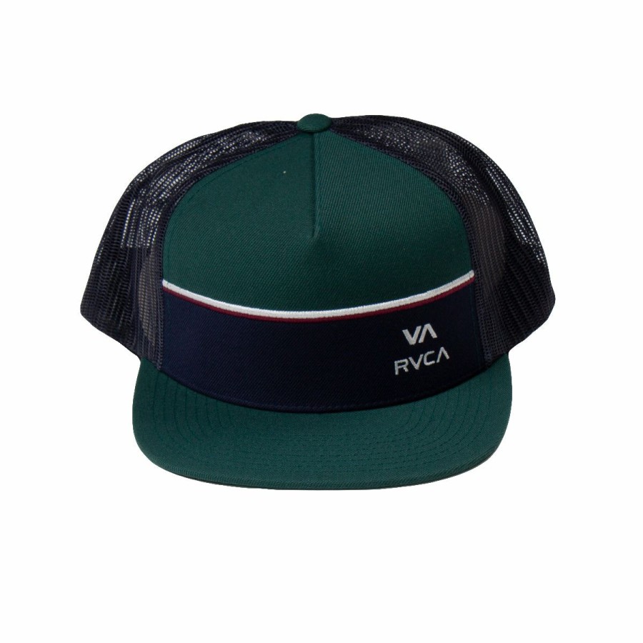 Mens Accessories * | Rvca Popular Pier Trucker Hat