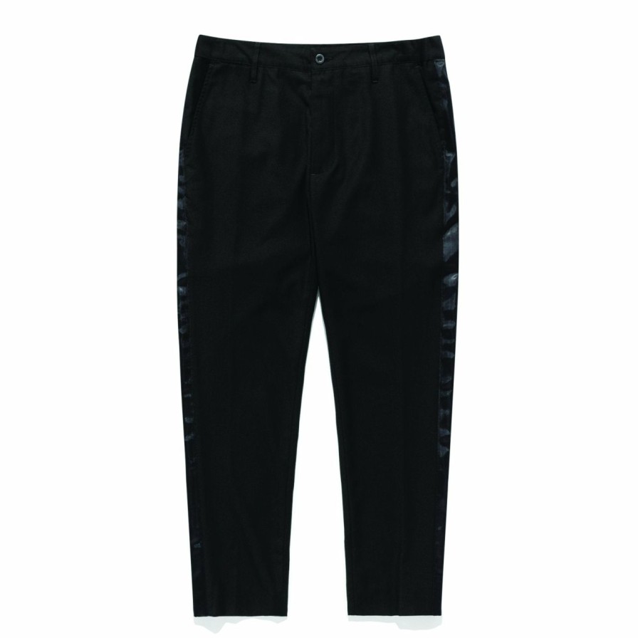 Mens Clothing * | Banks Journal Online Store Shibuya Suit Crop Pant Dirty Black