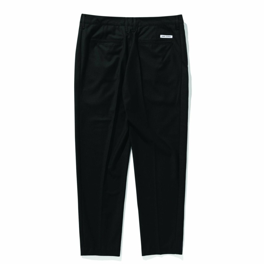 Mens Clothing * | Banks Journal Online Store Shibuya Suit Crop Pant Dirty Black