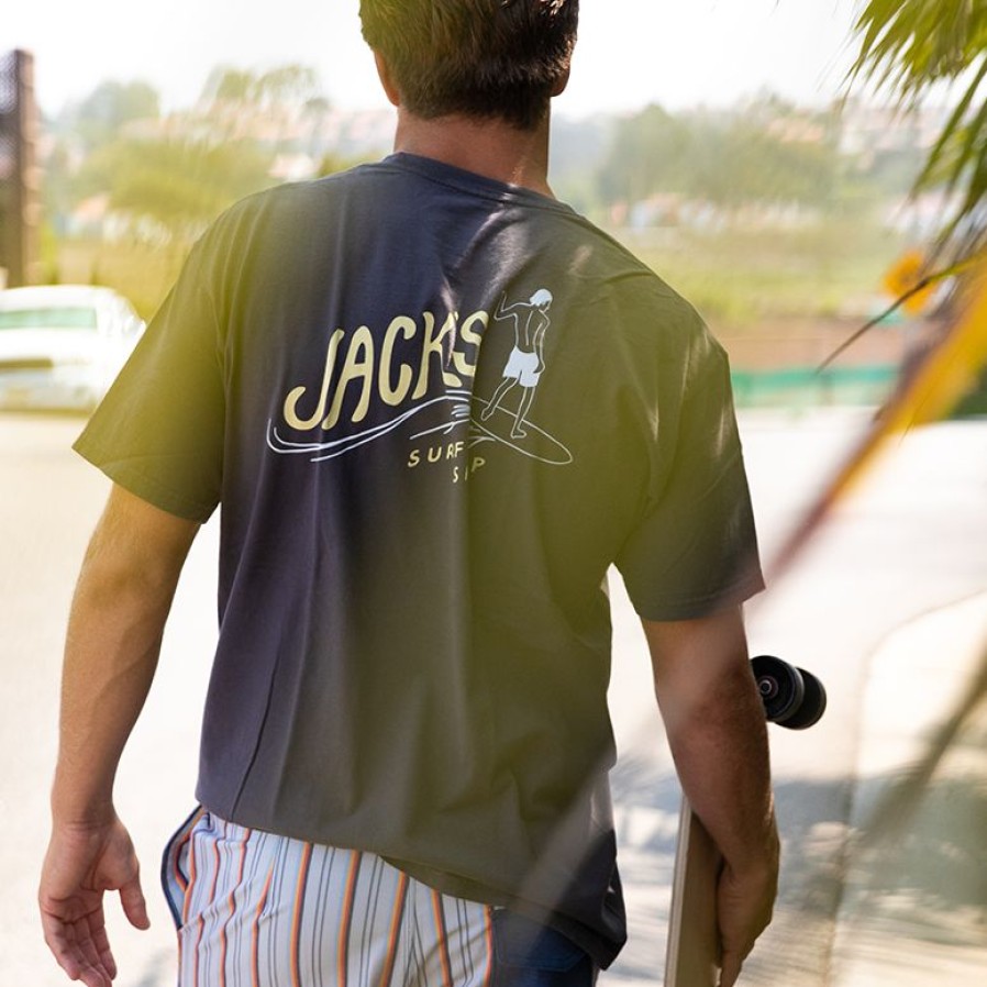 Mens Clothing * | Jack'S Surfboards Special Bobber Cf (Classic Fit) S/S Tee