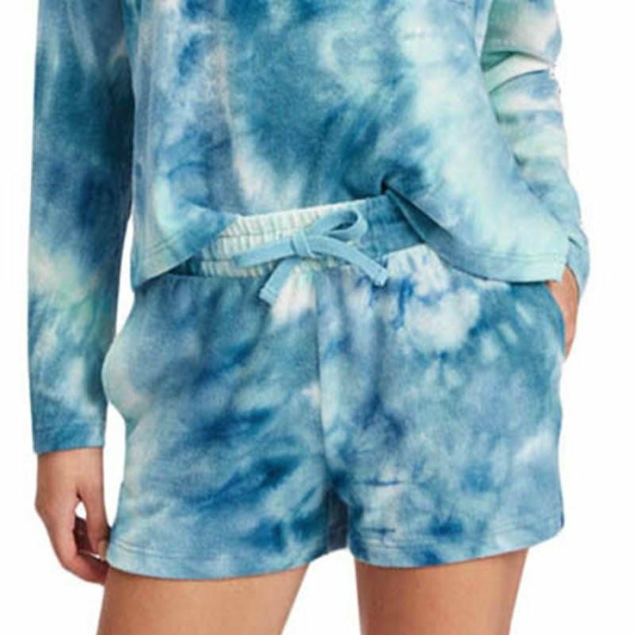 Womens Clothing * | Roxy Best Price Magic Hour Tie-Dye Shorts Tie-Dye Blue