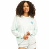 Womens Clothing * | Billabong Original Surfadelic L/S Tee Aqua