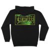 Mens Clothing * | Creature Clearance Sale Space Logo Pullover Hoodie Black