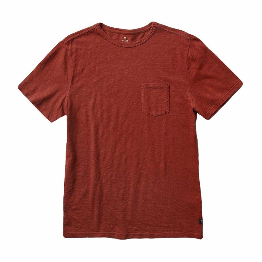 Mens Clothing * | Roark Online Store Well Worn Midweight Organic Knit S/S Tee