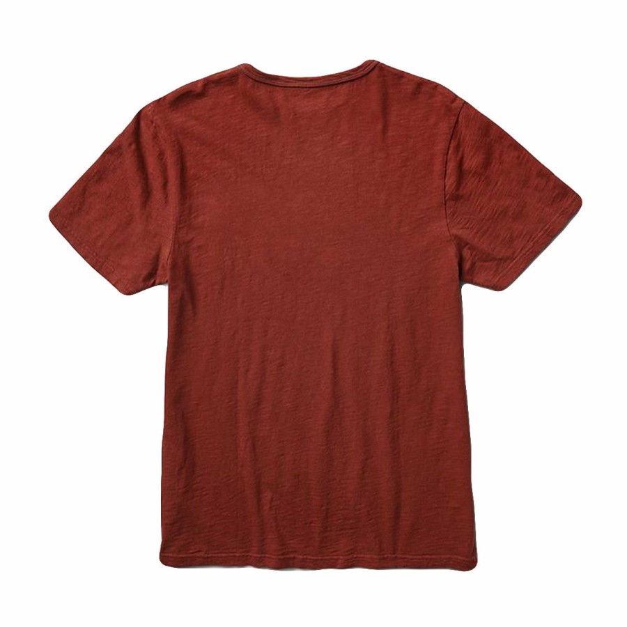 Mens Clothing * | Roark Online Store Well Worn Midweight Organic Knit S/S Tee