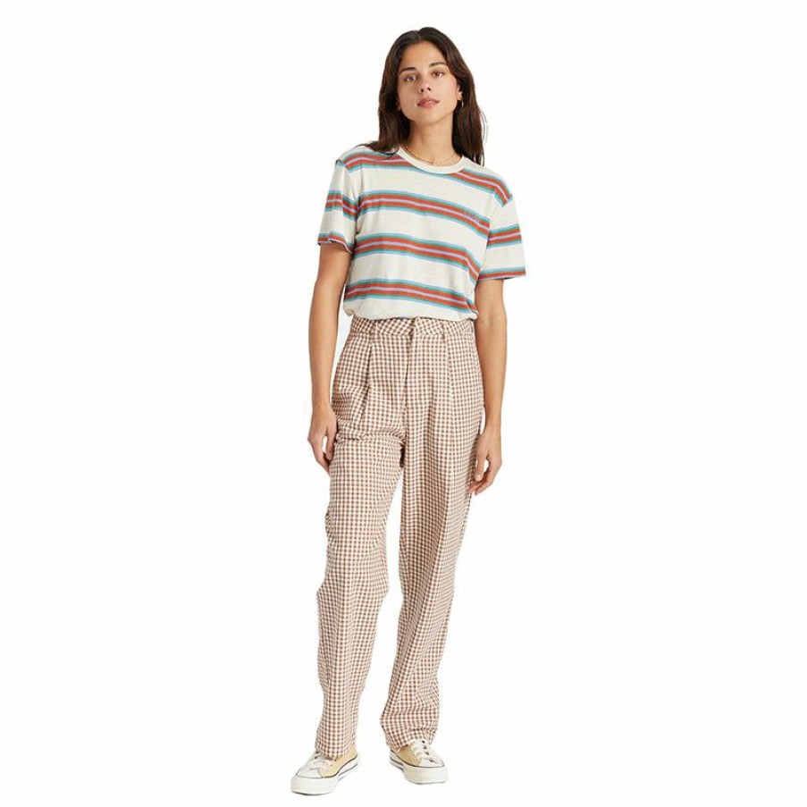 Womens Clothing * | Brixton Tendy Style Hilt S/S Linen T-Shirt