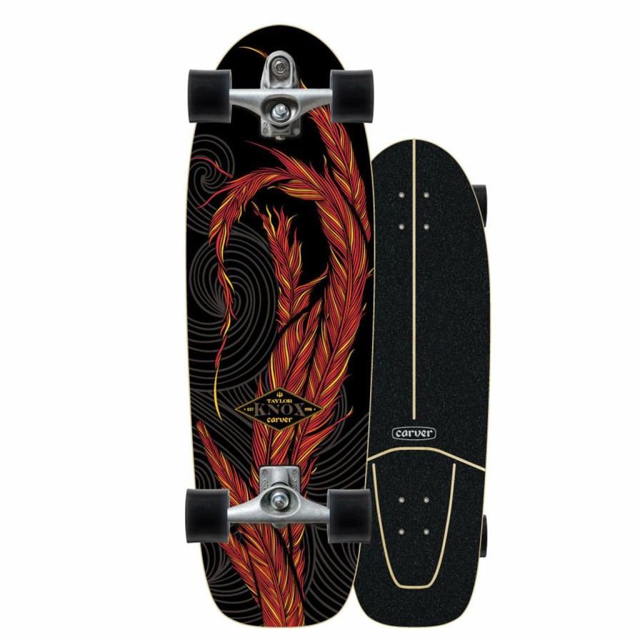 Sport * | Carver Discounts C7 Raw 31.25 Knox Phoenix Surf Skate 2022 Complete