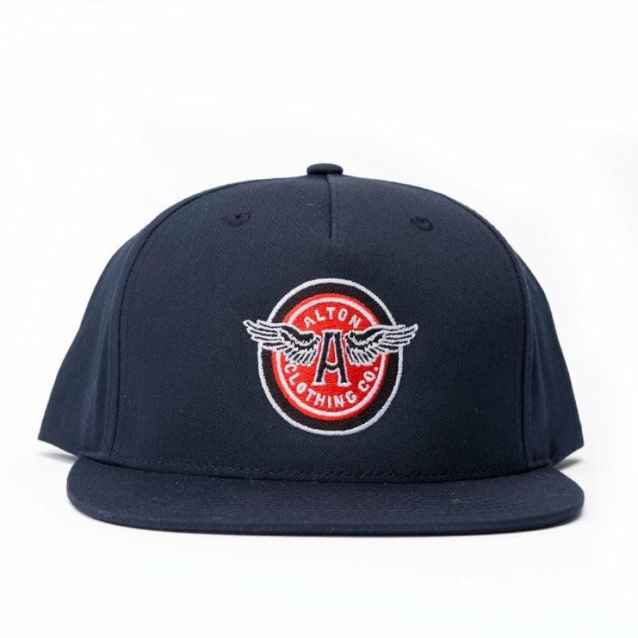 Mens Accessories * | Alton Tendy Style Flyer Snapback Navy