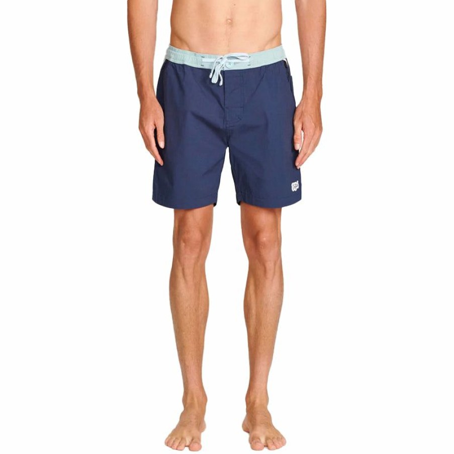 Mens Swim * | Critical Slide Discounts Plain Jane Boardshorts Inkwell