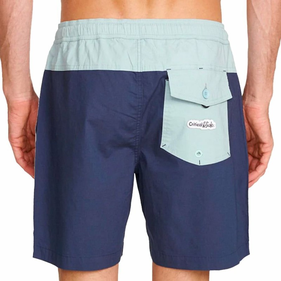 Mens Swim * | Critical Slide Discounts Plain Jane Boardshorts Inkwell